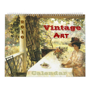Vintage Kunst 2010 Kalender