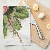 Vintage Kunst Antike Rose Handtuch (Viertel Falte)