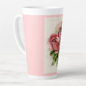 Vintage Kunst Antike Rose Milchtasse (Linke Ecke)