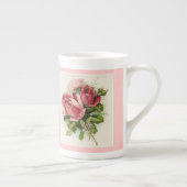 Vintage Kunst Antike Rose Porzellantasse (Rechts)