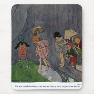 ~ Vintage Kunst ~ Clara Judson ~ Blume Fairies ~ Mousepad