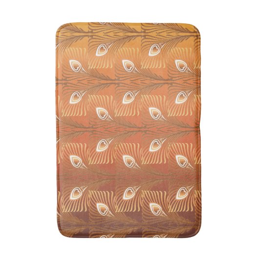 Vintage Kunst Deko Badematte (Vorderseite Vertikal)