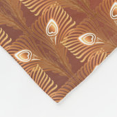 Vintage Kunst Deko Fleecedecke (Ecke)