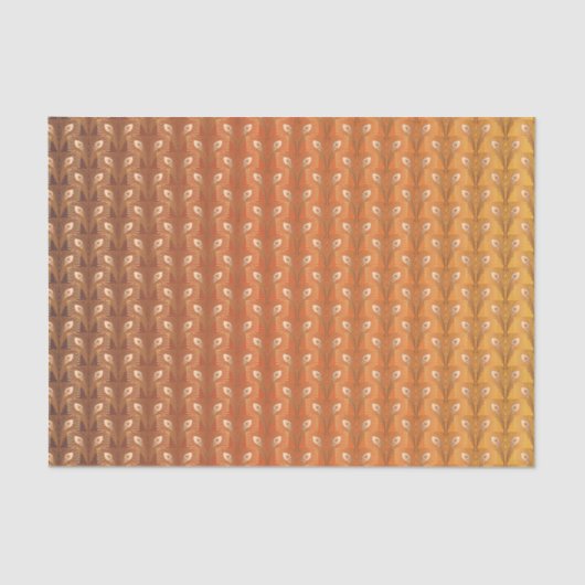 Vintage Kunst Deko Seidenpapier (Vorderseite)