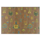 Vintage Kunst der Hexerei Schneidebrett (Vorderseite)