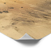 Vintage Kunst des Bison Poster (Ecke)