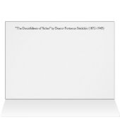 Vintage Kunst - Die Lüge von Riches, (Innenansicht Horizontal (Oben))