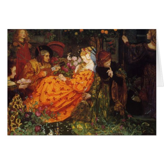 Vintage Kunst - Die Lüge von Riches, (Vorderseite (Horizontal))