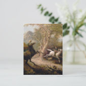 Vintage Kunst, die Stille Postkarte (Stehend Vorderseite)