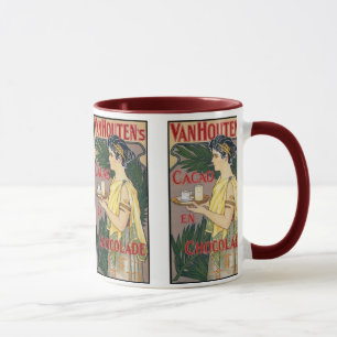 Vintage Kunst: Holland-Kakao-Schokolade Tasse