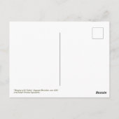 Vintage Kunst Humor Erntedank Postkarten (Rückseite)