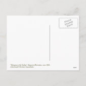 Vintage Kunst Humor Erntedank Postkarten (Rückseite)