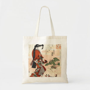 Vintage Kunst-Japaner-Tasche Tragetasche