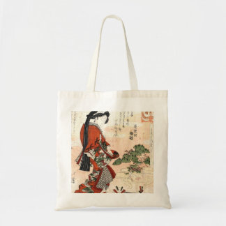 Vintage Kunst-Japaner-Tasche Tragetasche
