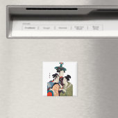 VINTAGE-KUNST JAPANISCH MAGNET (In Situ (Geschirrspüler))