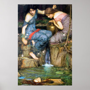 Vintage-Kunst John William Waterhouse Poster