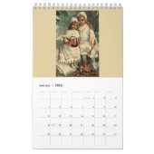 Vintage Kunst Kalender (Jan 2026)