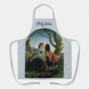 Vintage Kunst, Liebhaber der Abenddämmerung, Sir J Schürze