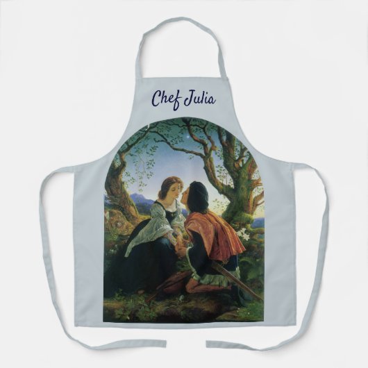 Vintage Kunst, Liebhaber der Abenddämmerung, Sir J Schürze (Vorderseite)