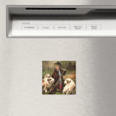 Vintage Kunst Magnet (In Situ (Geschirrspüler))