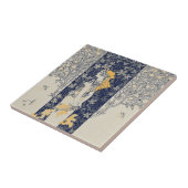 Vintage Kunst Nouveau Frauen-Illustration ab 1895 Fliese (Seite)