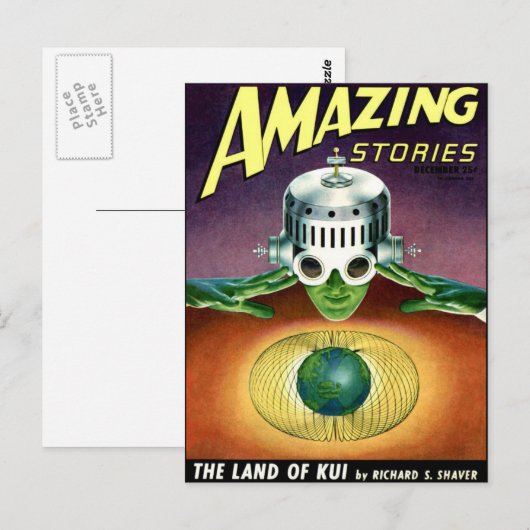 Vintage Kunst Postkarte (Vorne/Hinten)