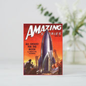 Vintage Kunst Postkarte (Stehend Vorderseite)