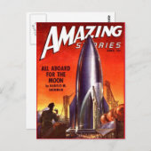 Vintage Kunst Postkarte (Vorne/Hinten)