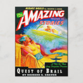 Vintage Kunst Postkarte (Vorderseite)