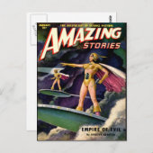 Vintage Kunst Postkarte (Vorne/Hinten)