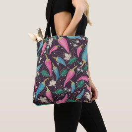 Vintage-Kunst-Tasche mit Pfeffermuster Tasche