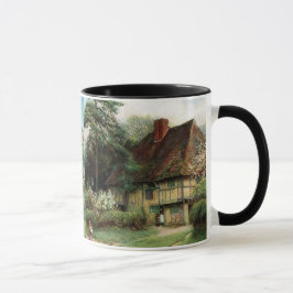 Vintage Kunst Tasse