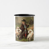 Vintage Kunst Tasse (Zentrum)