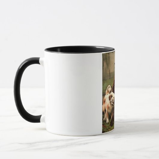 Vintage Kunst Tasse (Links)
