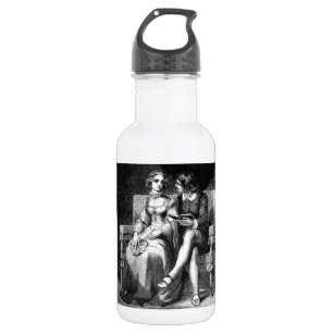 Vintage Kunst Trinkflasche