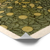 Vintage Kunst und Handwerk prägen den Park Poster (Ecke)