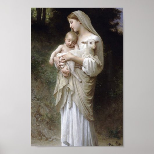 Vintage Kunst - Unschuldige Poster (Vorne)