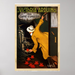 Vintage Kunst Victoria Arduino 1922 Poster