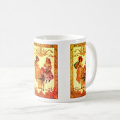 Vintage Kunst Viktorianische Kinder Kaffeetasse (VorderseiteRechts)