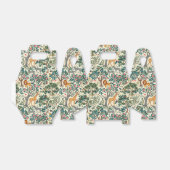 Vintage Kunst, Zebras-Giraffen, Flamingo, Vögel, l Geschenkschachtel (Ungefaltet)