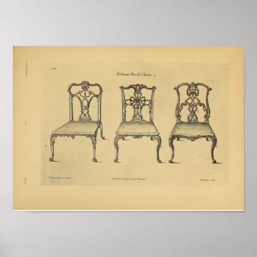 Vintage Kunstdarstellung 1920 Poster (Vorne)