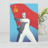 Vintage Kunstdrucke der sowjetischen Gewerkschaft (Stehend Vorderseite)