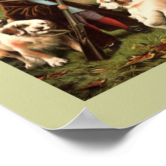 Vintage Kunstdrucke Poster (Ecke)