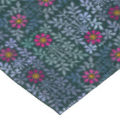 Vintage Künste und Handwerk Renaissance Blumengart Tischdecke (Schrägansicht)