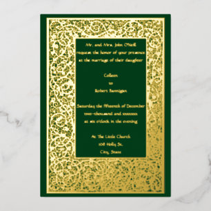 Vintage Künste und Handwerkskunst Wandern im Val P Folieneinladung