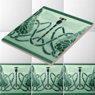 Vintage Künste und Kunsthandwerk 1906 Fliese