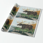 Vintage Kunstelche Geschenkpapier (Ungerollt)