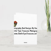 Vintage Kunstenglischer Springerspaniel-Karte Karte (Rückseite)