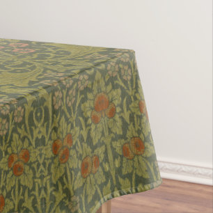 Vintage Kunsthandwerksgegenstände im Apple-Stil Tischdecke