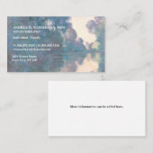 Vintage Kunsthandwerkskarte Visitenkarte (Vorne/Hinten)